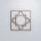 Ekena Millwork Extra Small Gypsum Decorative Fretwork Wood Wall Panels, Birch, 7 3/8"W x 7 3/8"H x 3/8"T WALW08X08X0375GYPBI - alternate 5